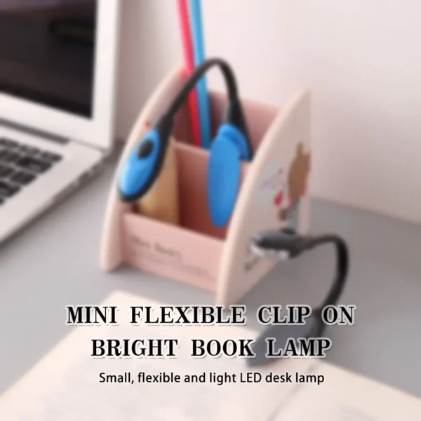 Dormitory Book Light Mini Led Clip On Reading Light Portable Desk lamp Eye Care Bedroom Reading LED Lights Table Lamp Night Ligh - Image 5