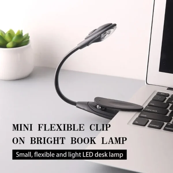 Dormitory Book Light Mini Led Clip On Reading Light Portable Desk lamp Eye Care Bedroom Reading LED Lights Table Lamp Night Ligh - Image 4