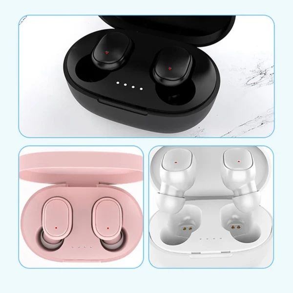 A6S TWS Fone Bluetooth Earphones Wireless Headphones Noise Stereo Sound Cancelling Earbuds With Mic Wireless Bluetooth Headset - Image 5